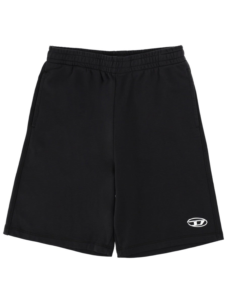 Diesel - Man - Black - Shorts