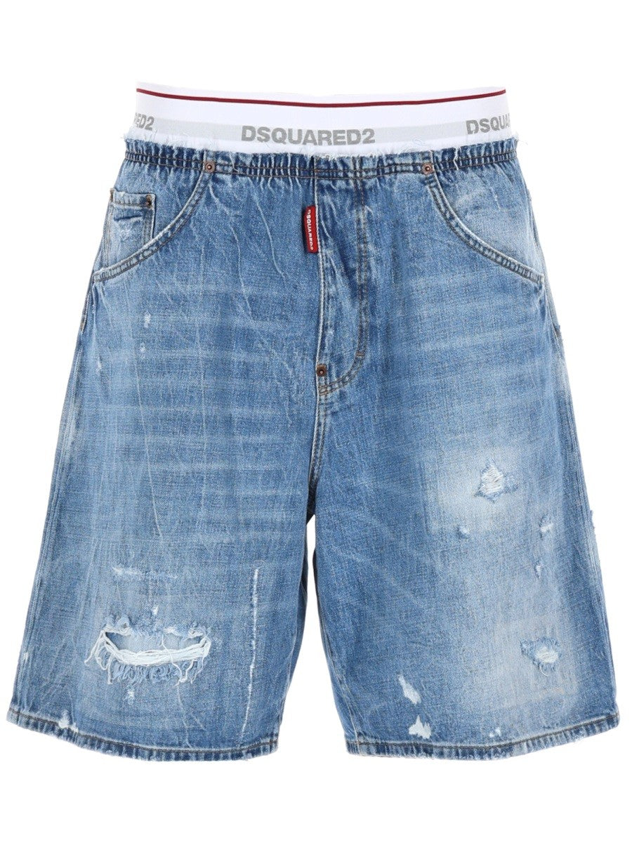 Dsquared - Man - Blue - Shorts