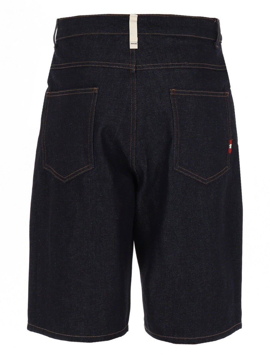 AMISH - Man - Blue - Shorts