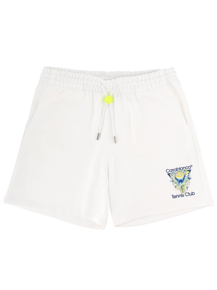 CASABLANCA - Man - White - Shorts