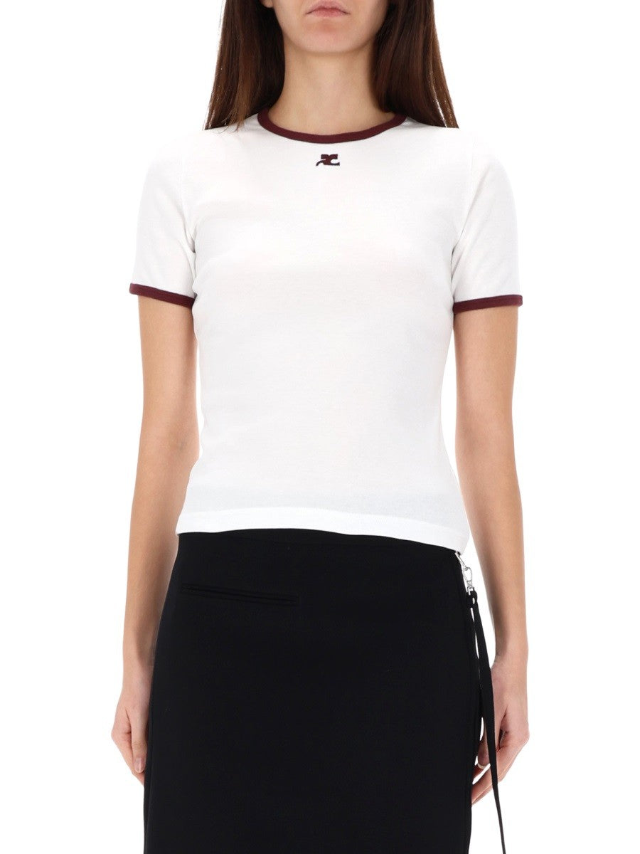 COURREGES - Woman - White - T-shirt