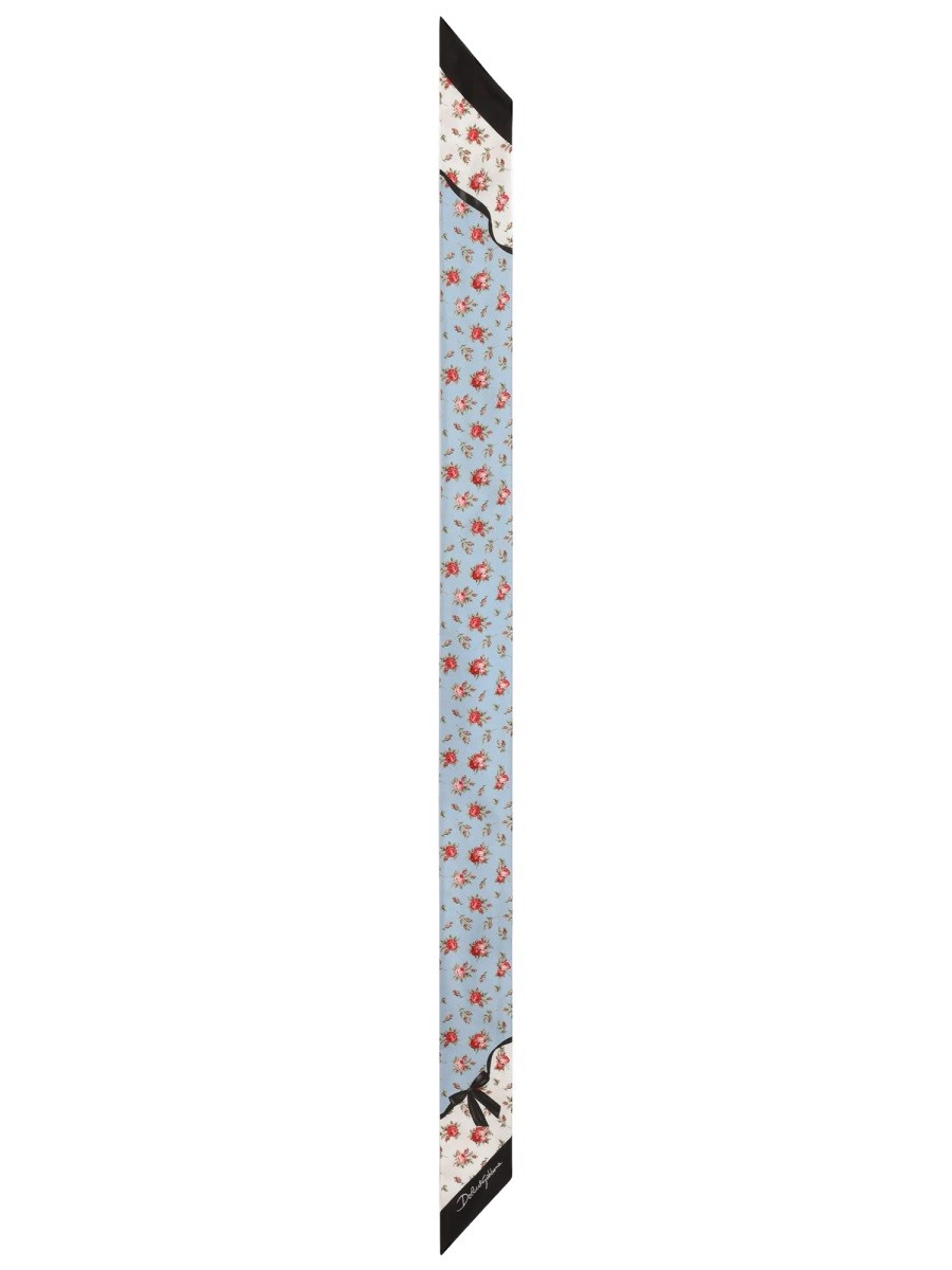 Dolce & Gabbana - Woman - Blue - Scarf