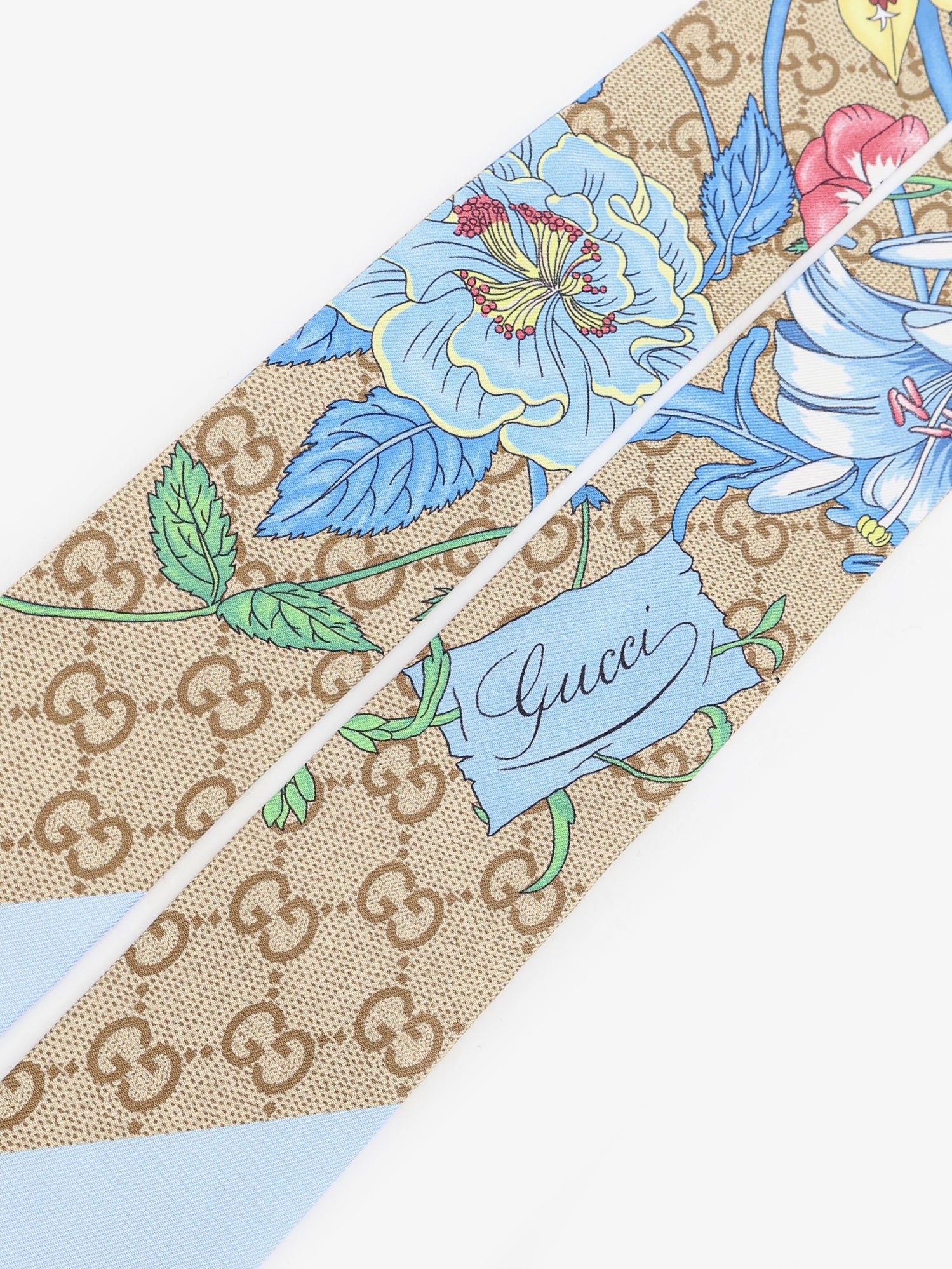 Gucci - Woman - Blue - Scarf