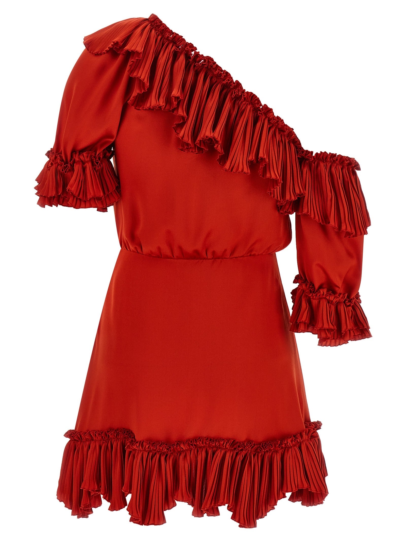 Saint Laurent - nan - Red - Dress