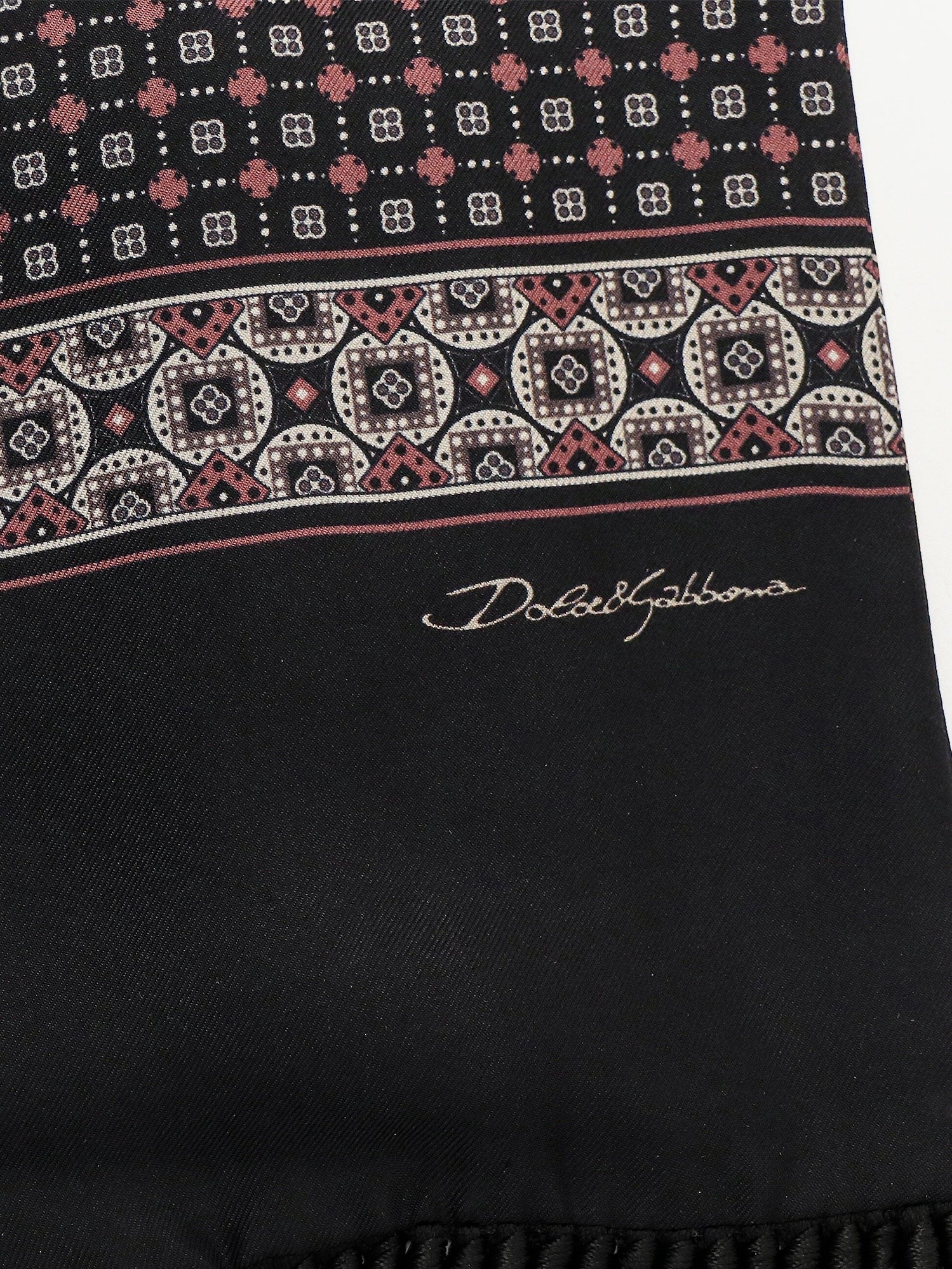 Dolce & Gabbana - Man - Black - Scarf