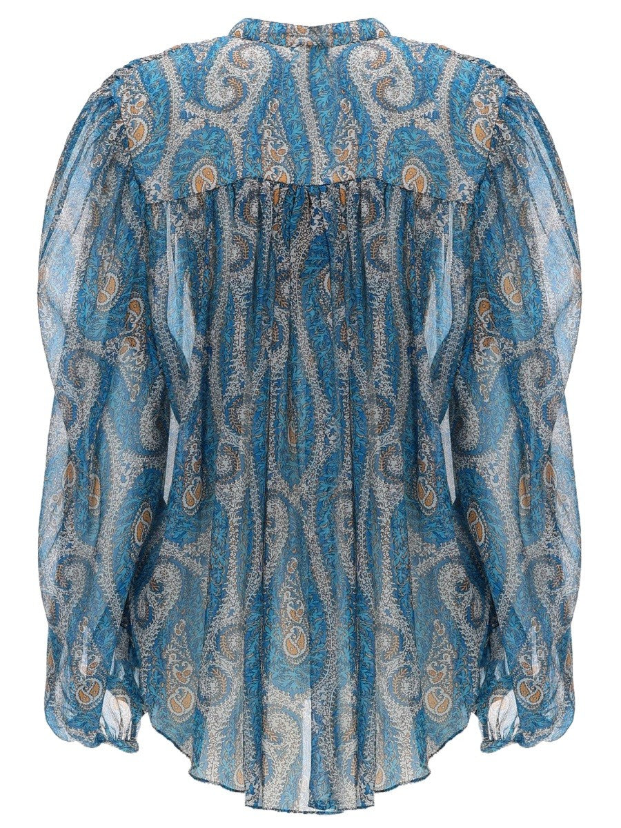 Etro - Woman - Blue - Shirt