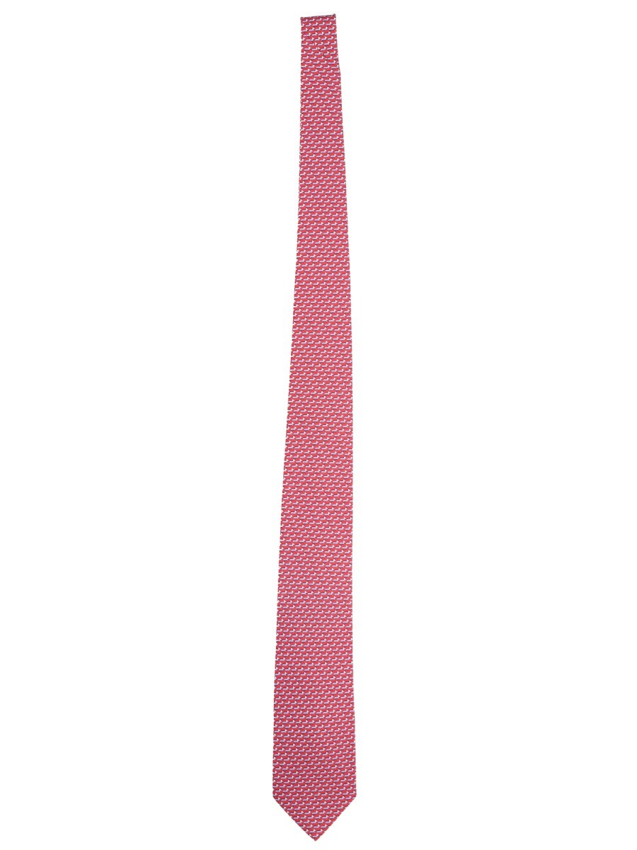 Ferragamo - Férfi - Piros - Nyakkendő