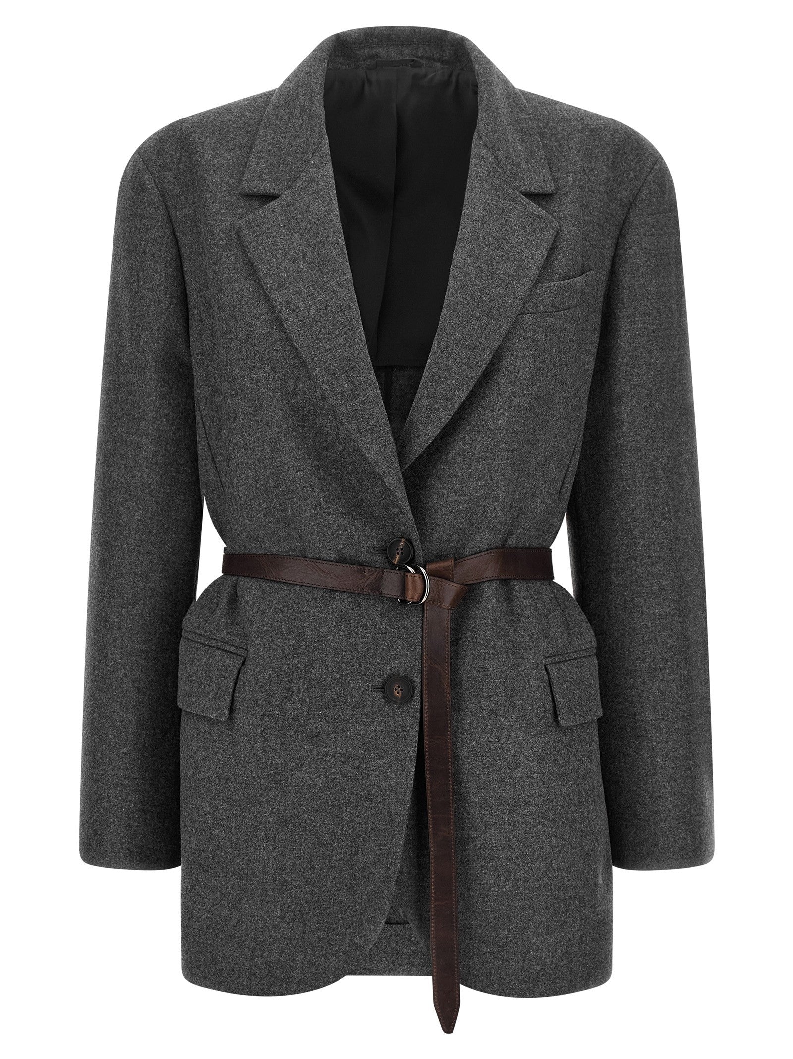 Brunello Cucinelli - nan - Grey - Blazer
