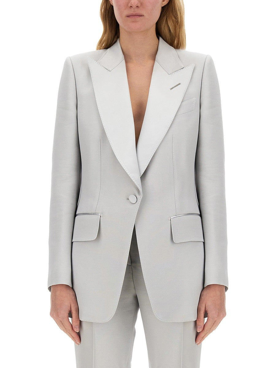 TOM FORD - Woman - Grey - Blazer