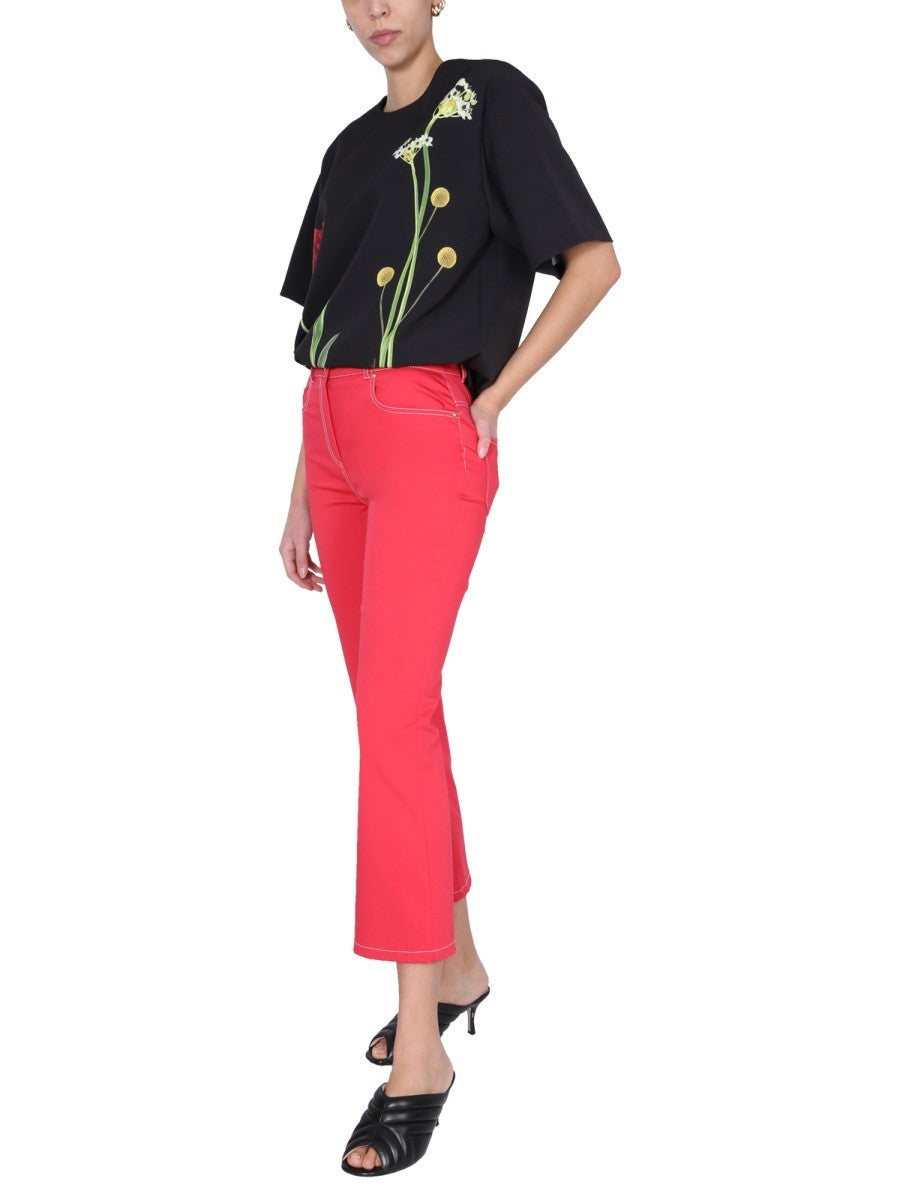 Boutique Moschino - Női - Piros - Nadrág