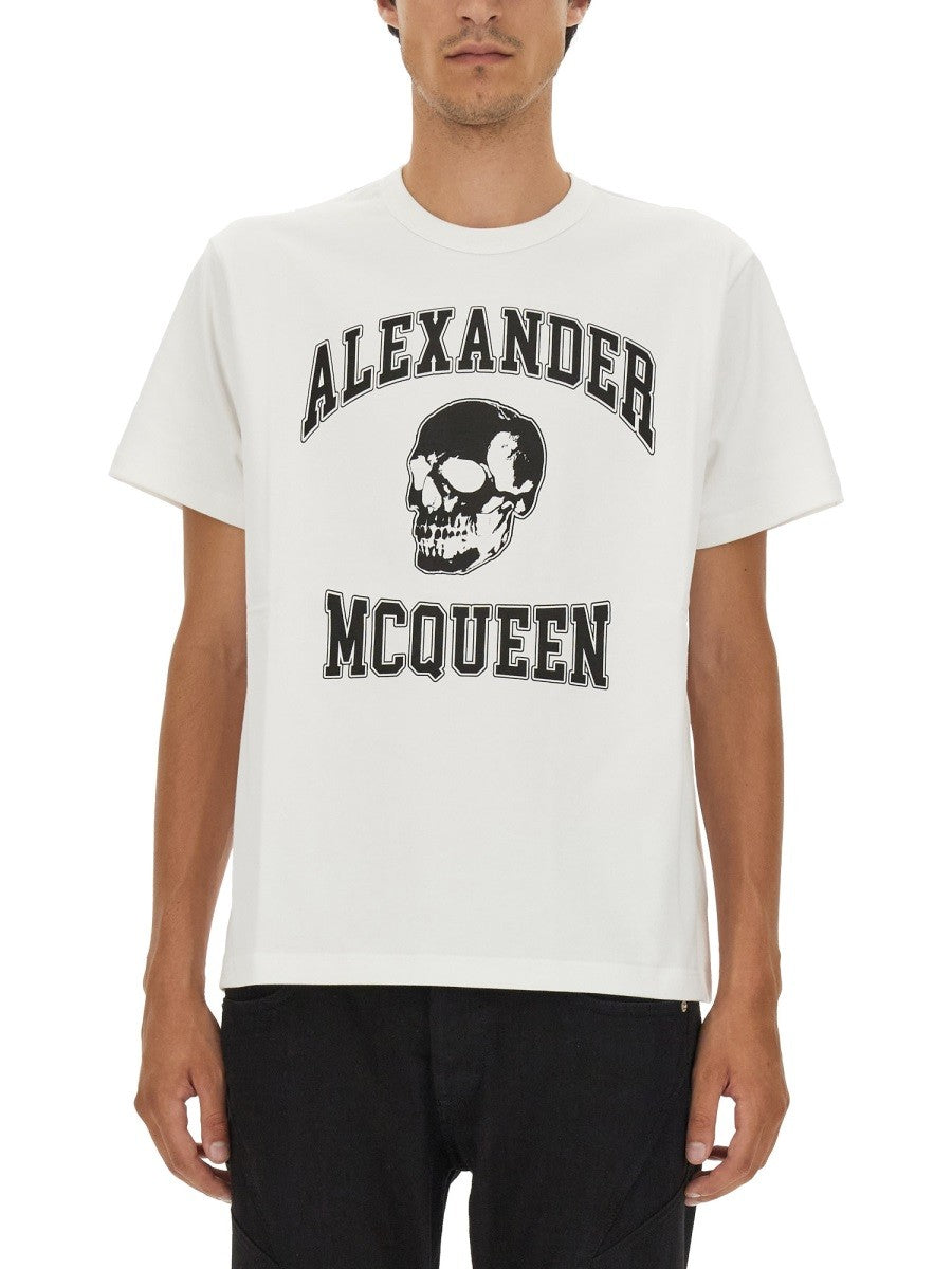 Alexander Mcqueen - Férfi - Fehér - Póló