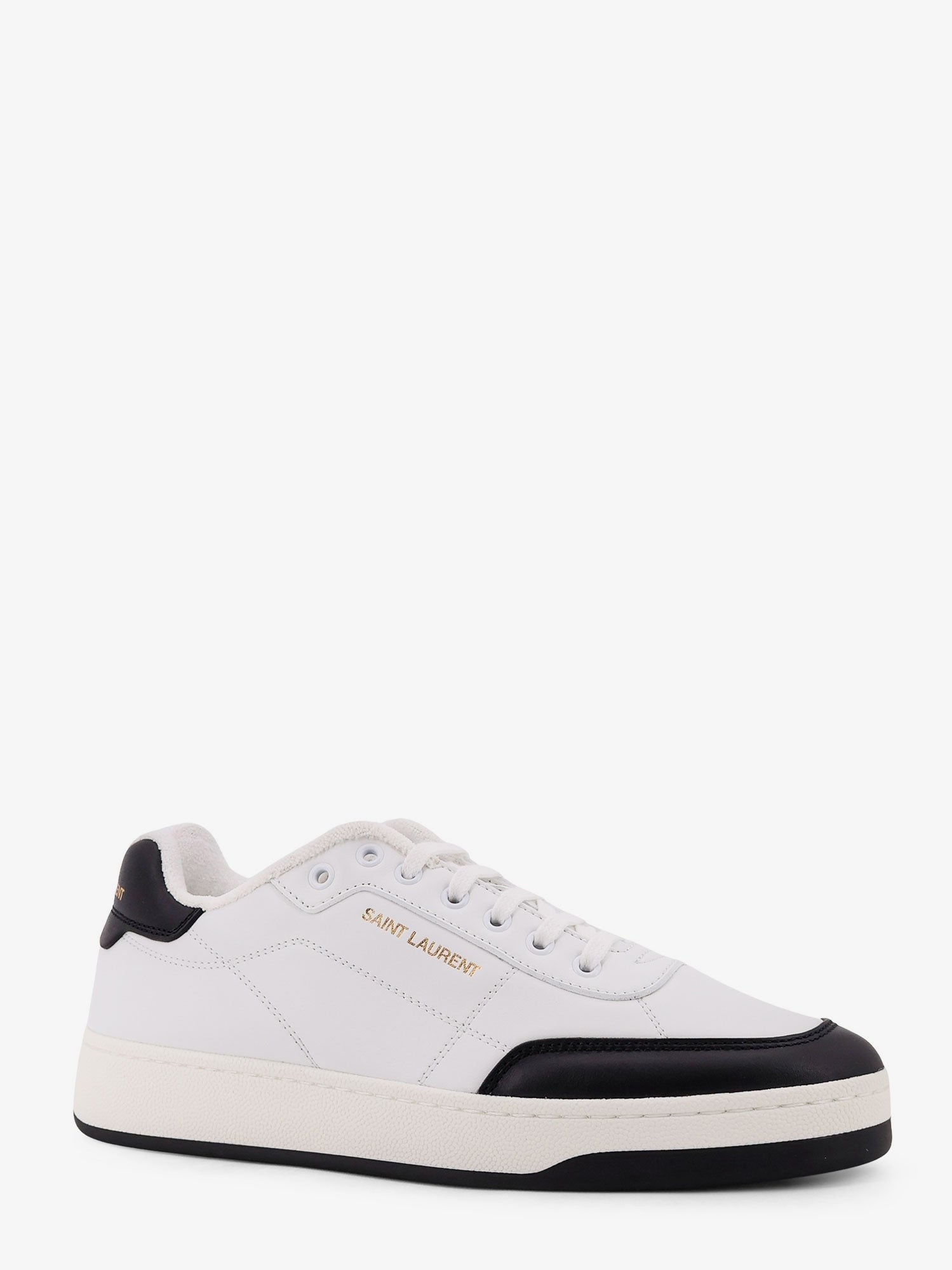 Saint Laurent - Man - Blanc Optique/Nero - Sneaker
