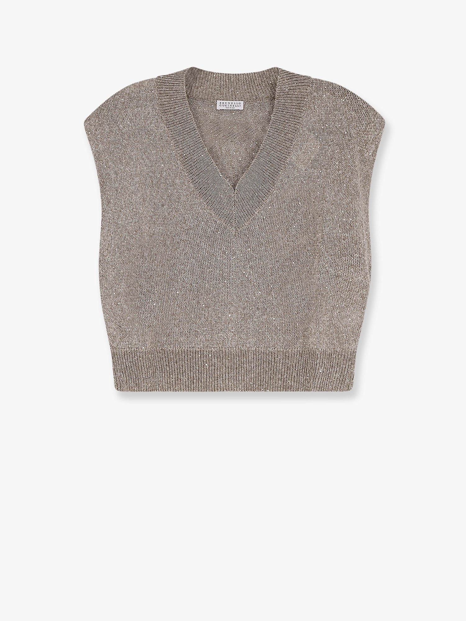 Brunello Cucinelli - Woman - Grey - Knit Sweater