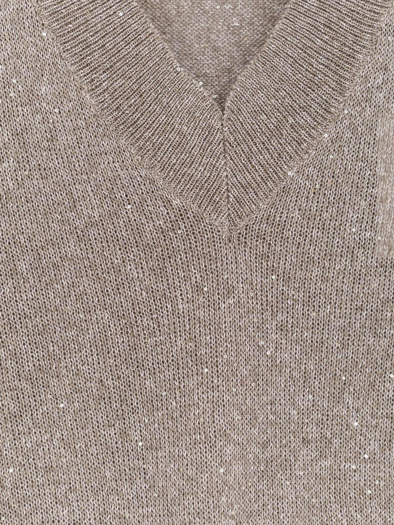 Brunello Cucinelli - Woman - Grey - Knit Sweater