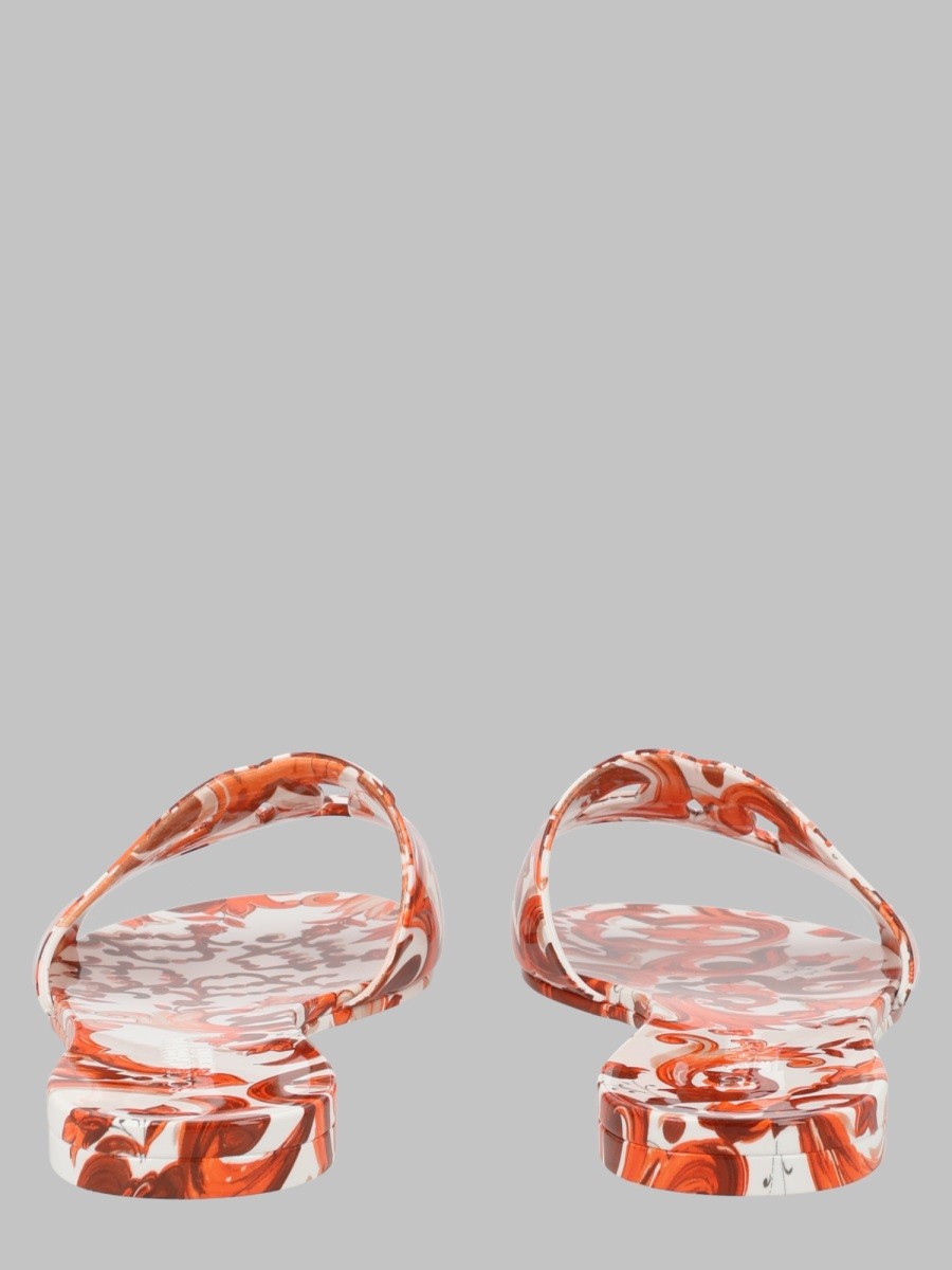 Dolce & Gabbana - Woman - Orange - Sandal