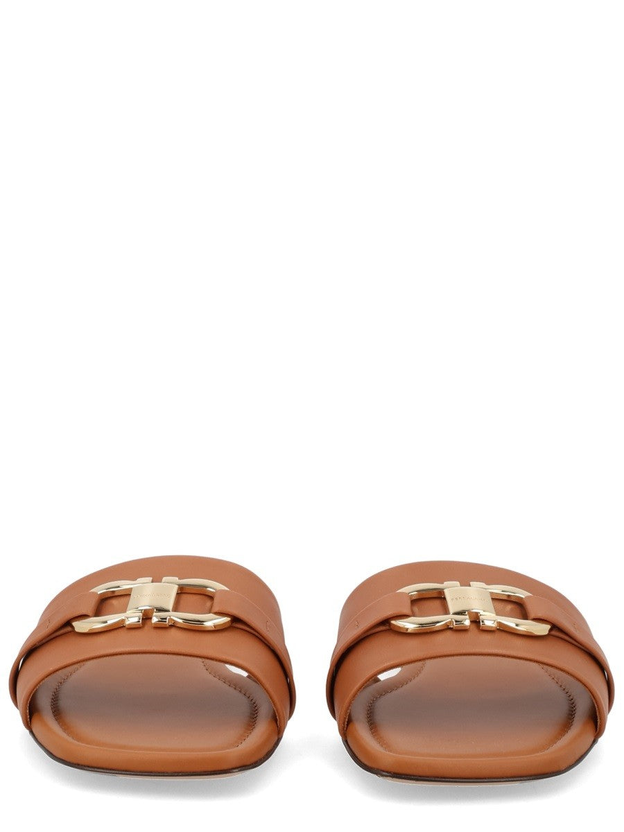Ferragamo - Woman - Brown - Flat