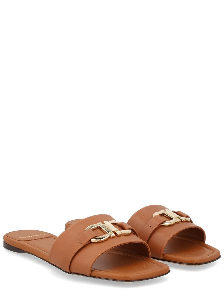 Ferragamo - Női - Barna - Balettcipő