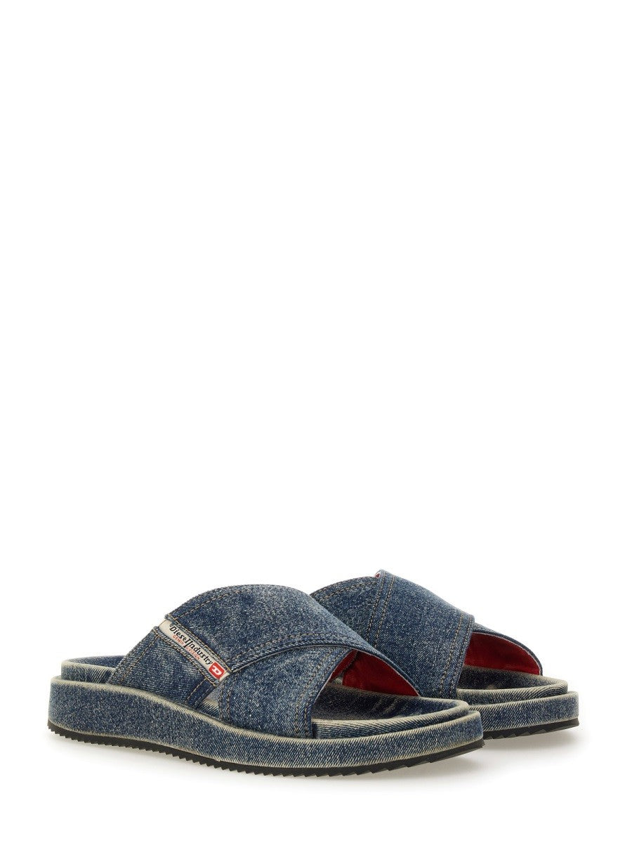 Diesel - Unisex - Kék - Szandál
