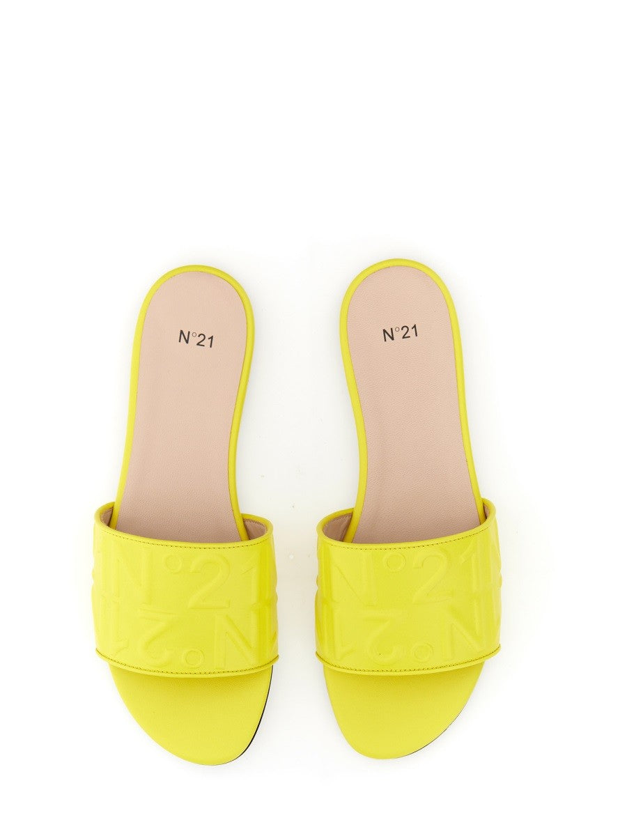 N°21 - Woman - Yellow - Sandal