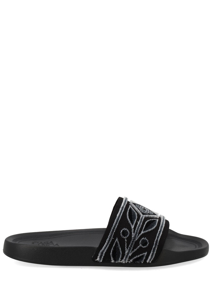 CASABLANCA - Unisex - Black - Flat