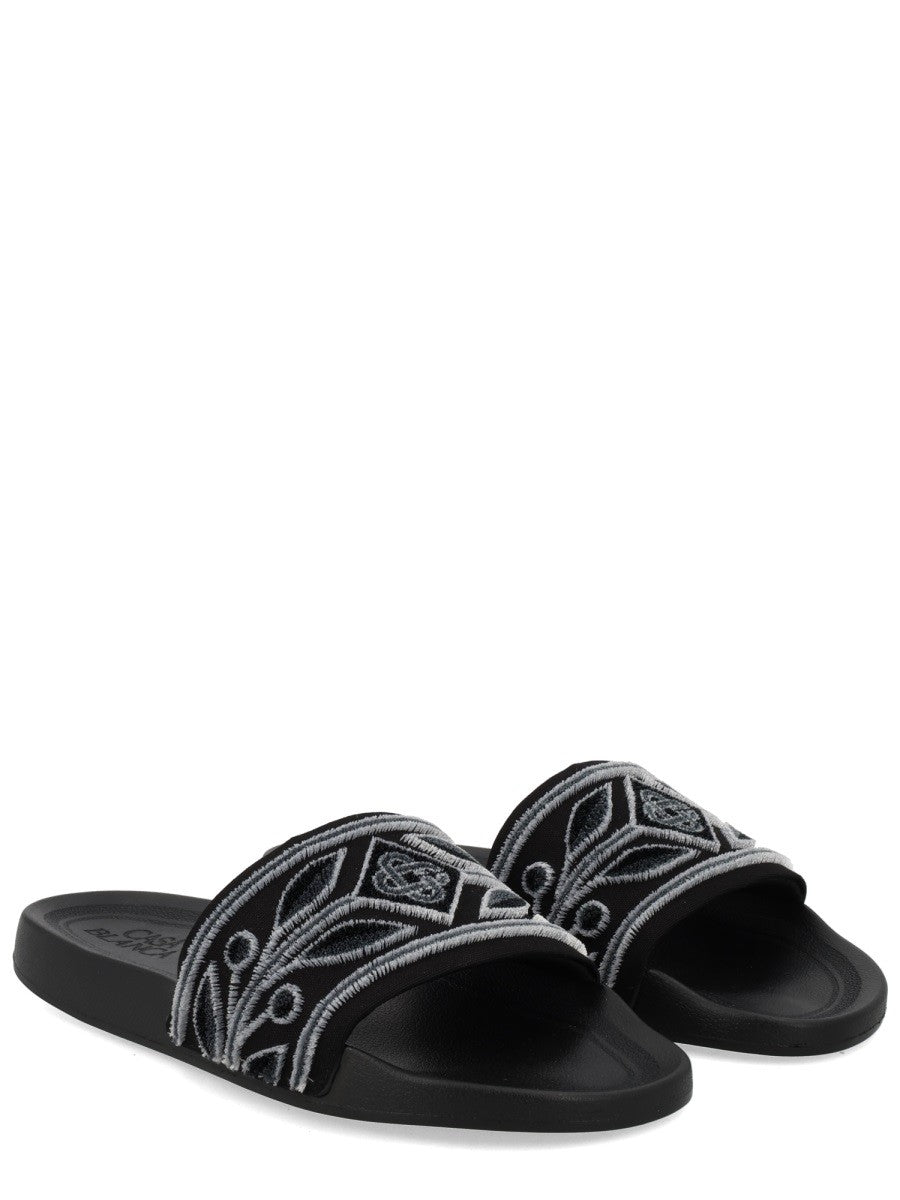 CASABLANCA - Unisex - Black - Flat