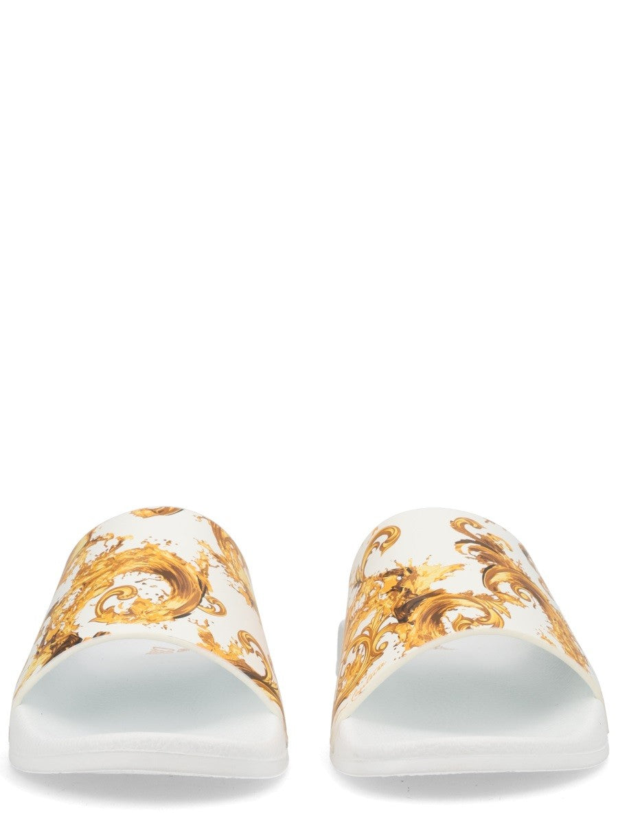 Versace Jeans Couture - Férfi - Fehér - Papucs