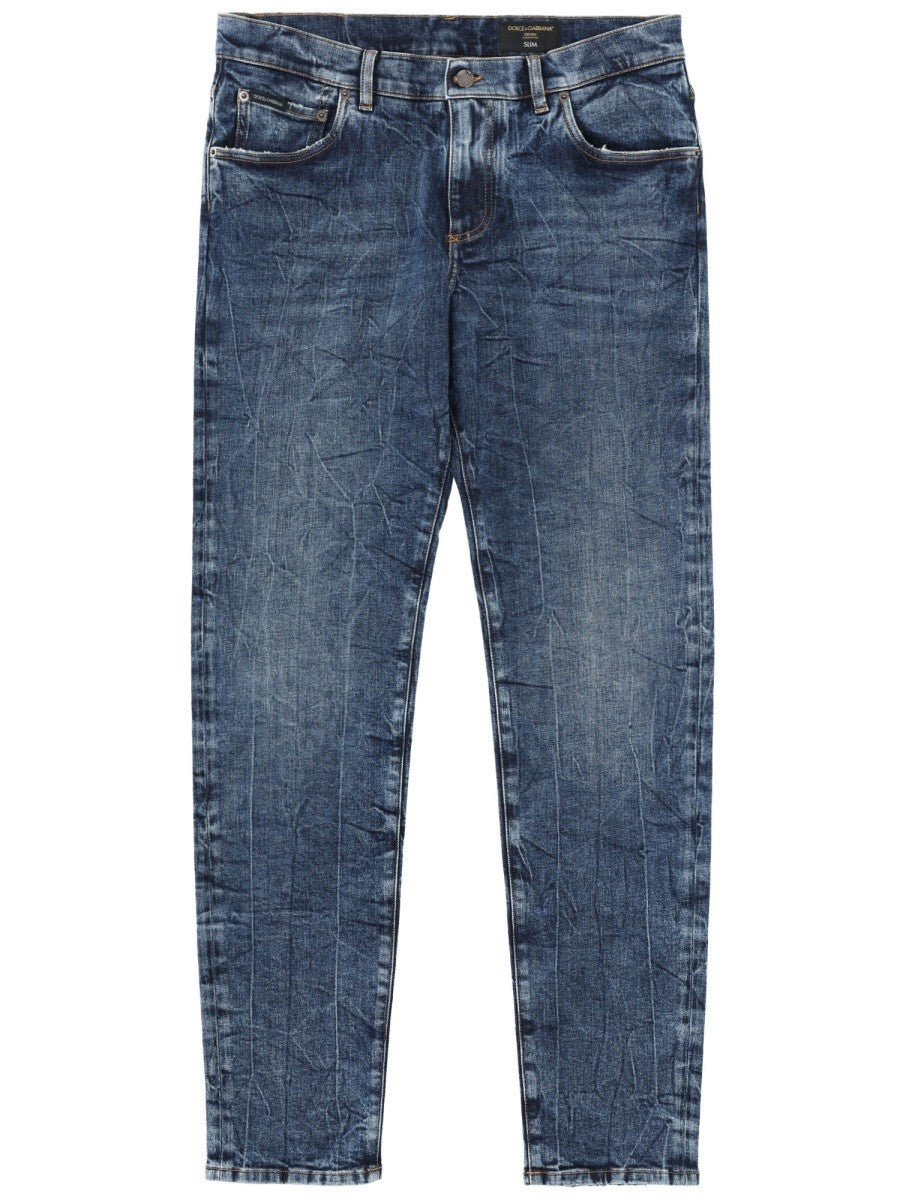 Dolce & Gabbana - Férfi - Kék - Farmer