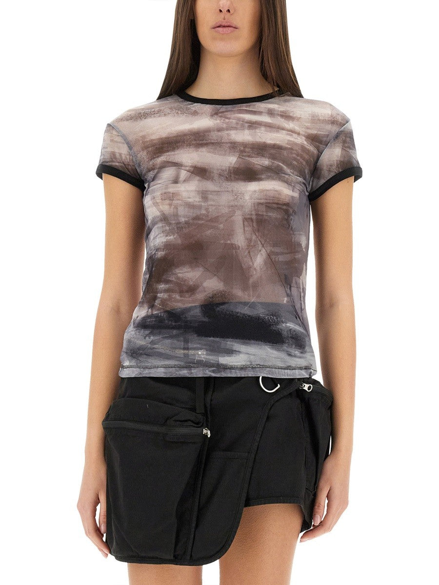 Helmut Lang - Woman - Grey - T-shirt