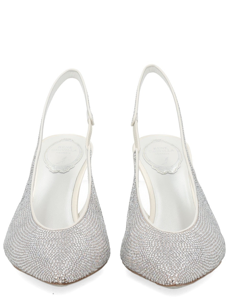 RENE CAOVILLA - Woman - Silver - Heel