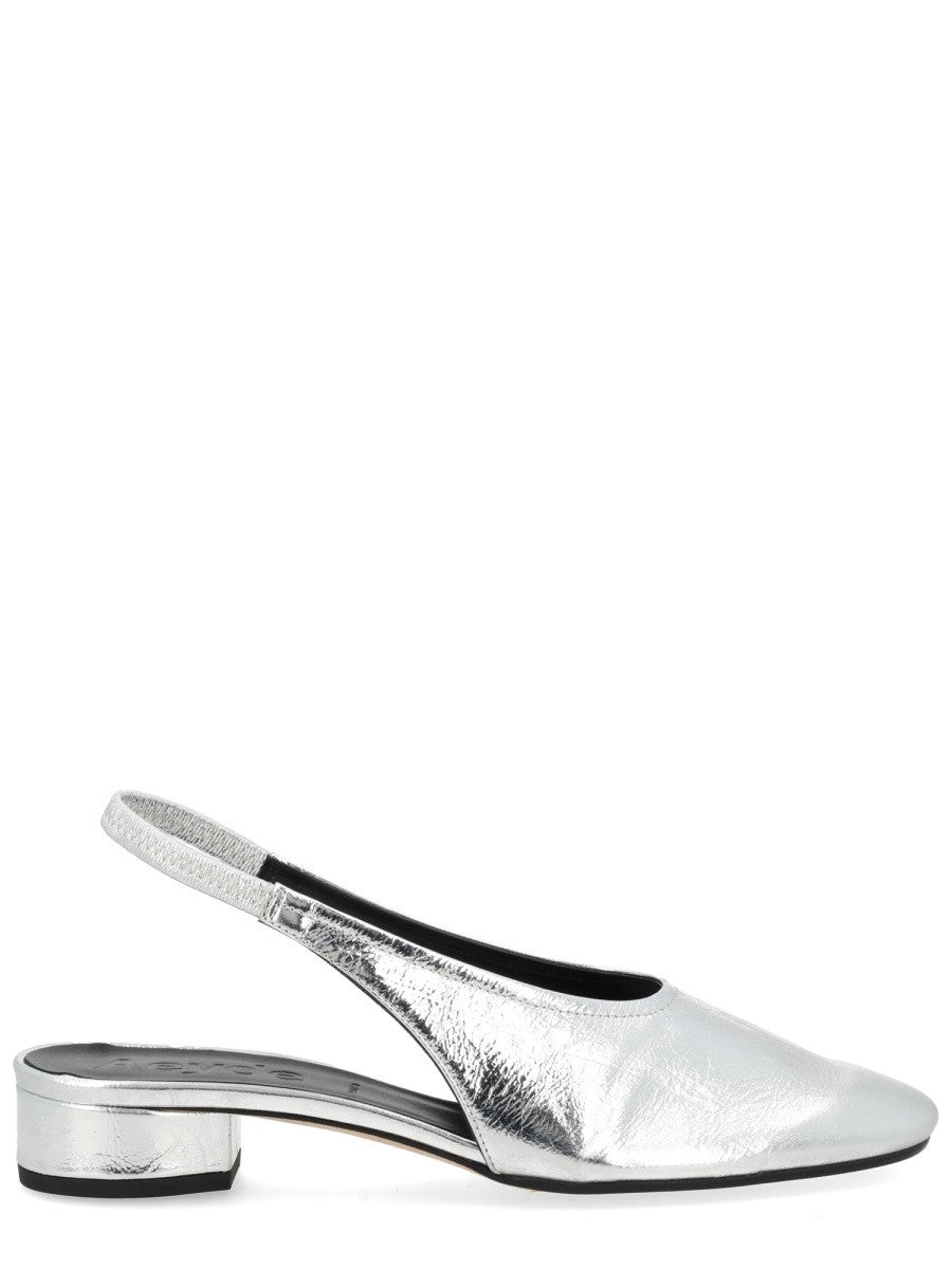 AEYDE - Woman - Silver - Flat