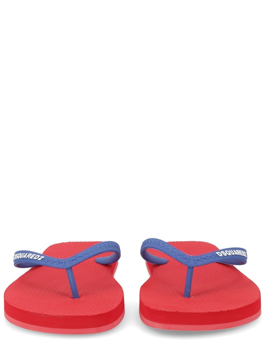 Dsquared - Férfi - Piros - Lapos talpú cipő
