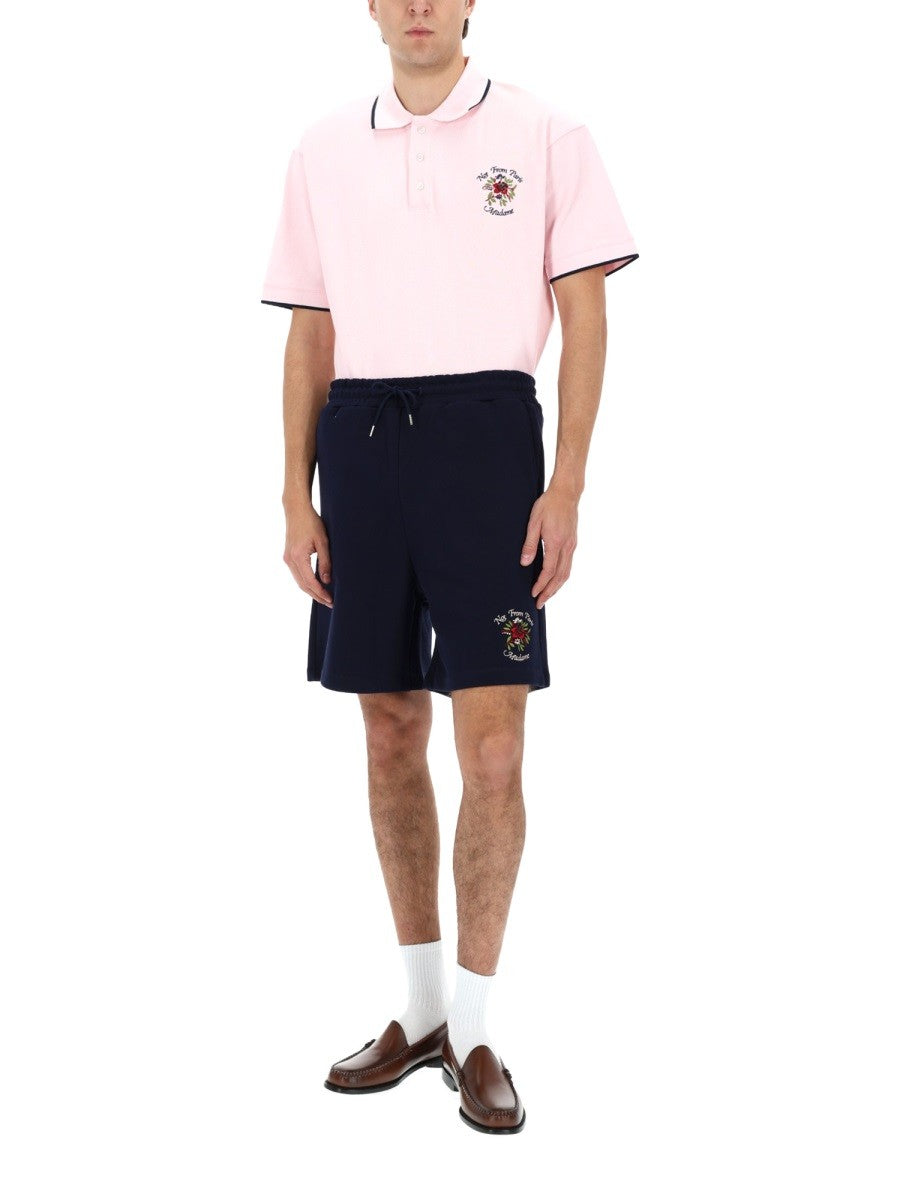 Drole De Monsieur - Man - Pink - Polo Shirt