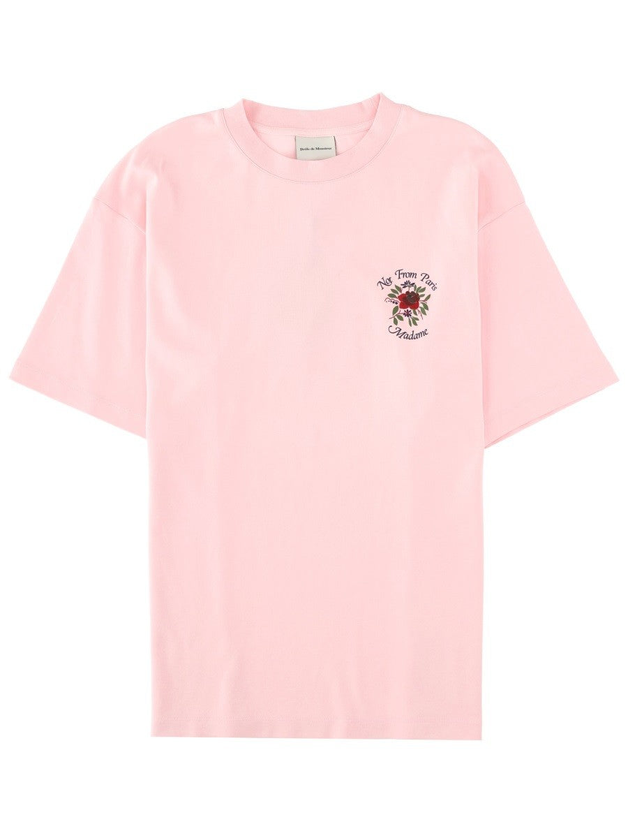 Drole De Monsieur - Man - Pink - T-shirt