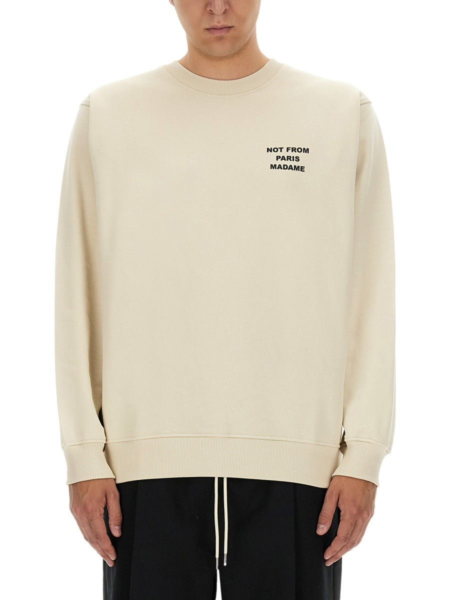 Drole De Monsieur - Man - White - Sweatshirt
