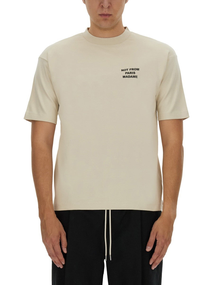 Drole De Monsieur - Férfi - Beige - Póló