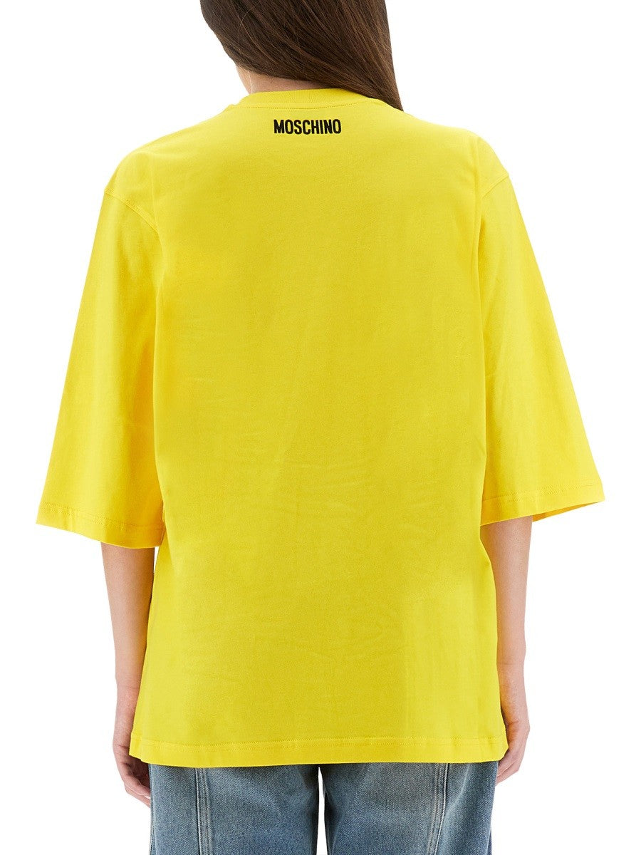 Moschino - Woman - Yellow - T-shirt