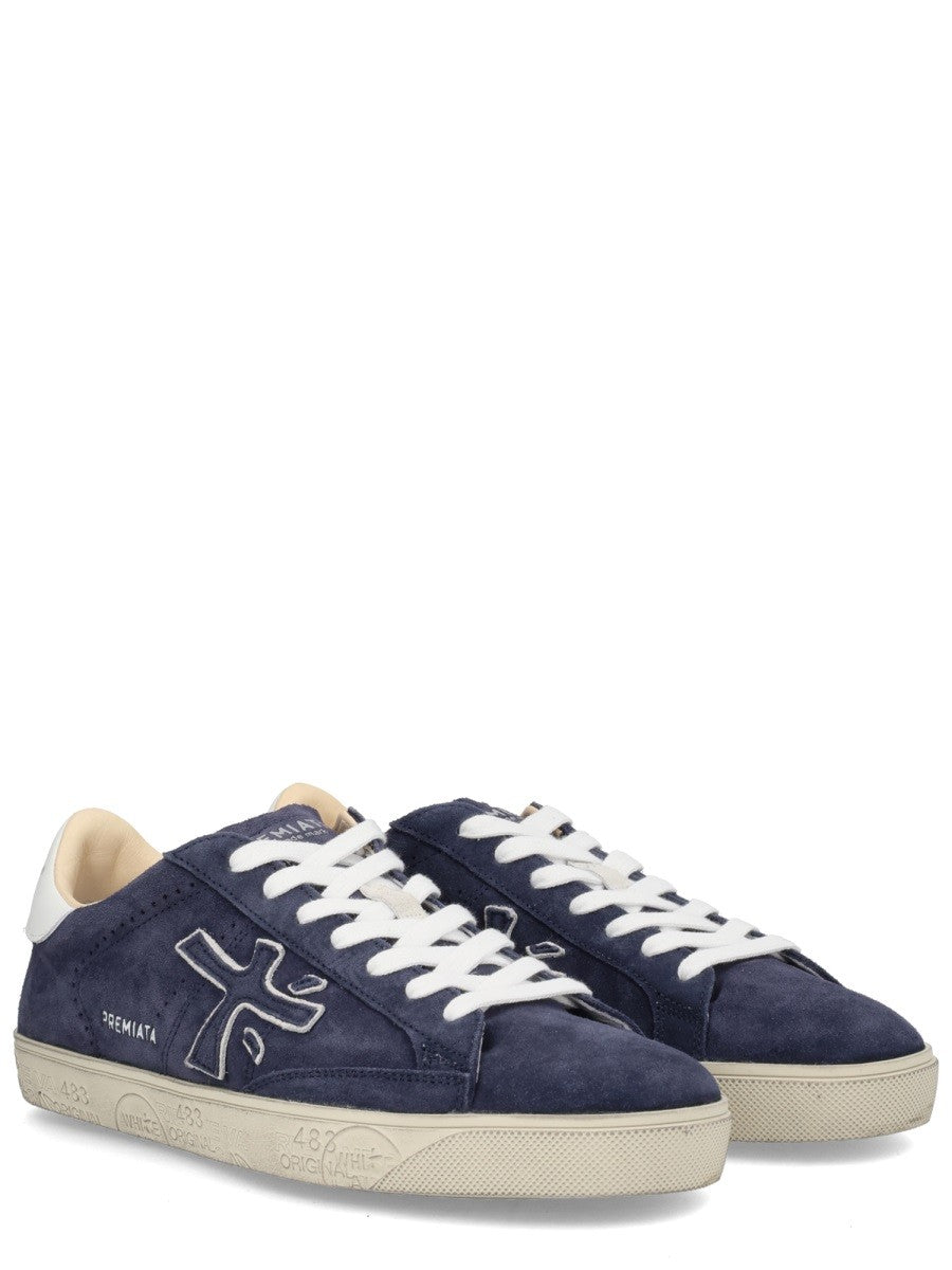 Premiata - Man - Blue - Sneaker