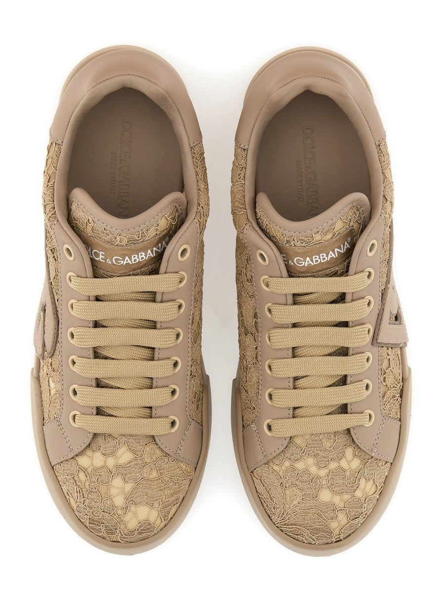 Dolce & Gabbana - Női - Khaki - Sportcipő