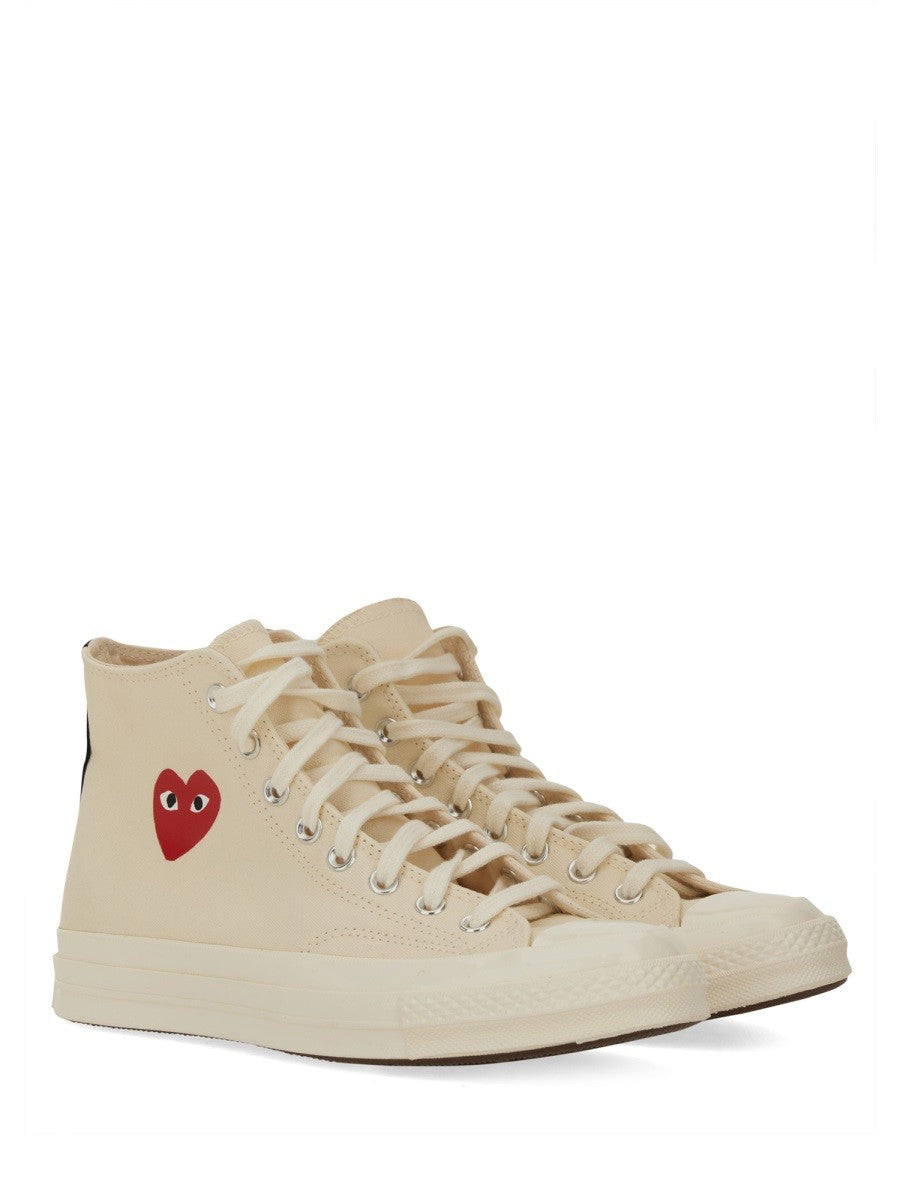 COMME DES GARCONS PLAY CONVERSE - Unisex - Fehér - Sportcipő