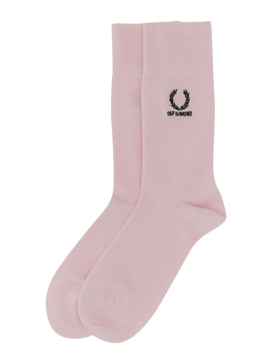 FRED PERRY X RAF SIMONS - Woman - Pink - Socks