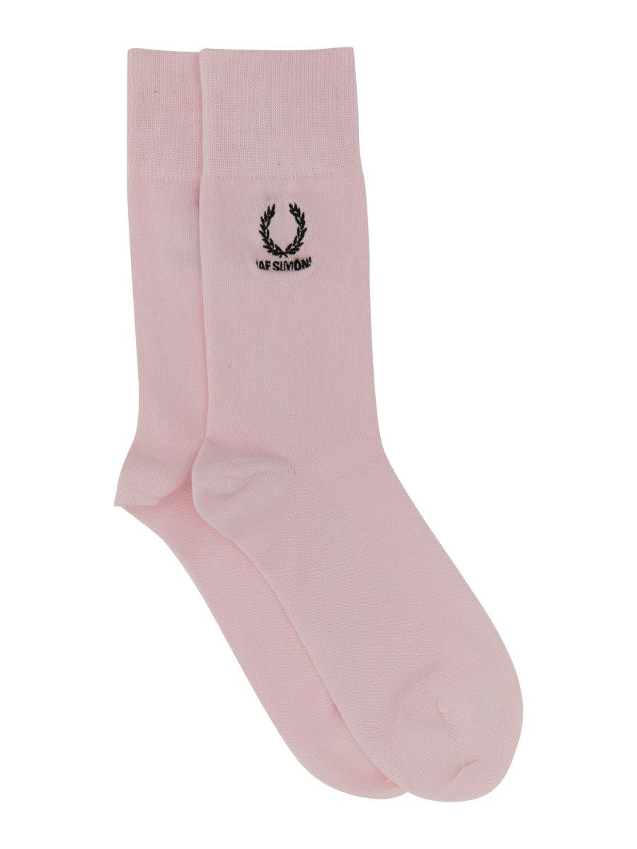 FRED PERRY X RAF SIMONS - Woman - Pink - Socks