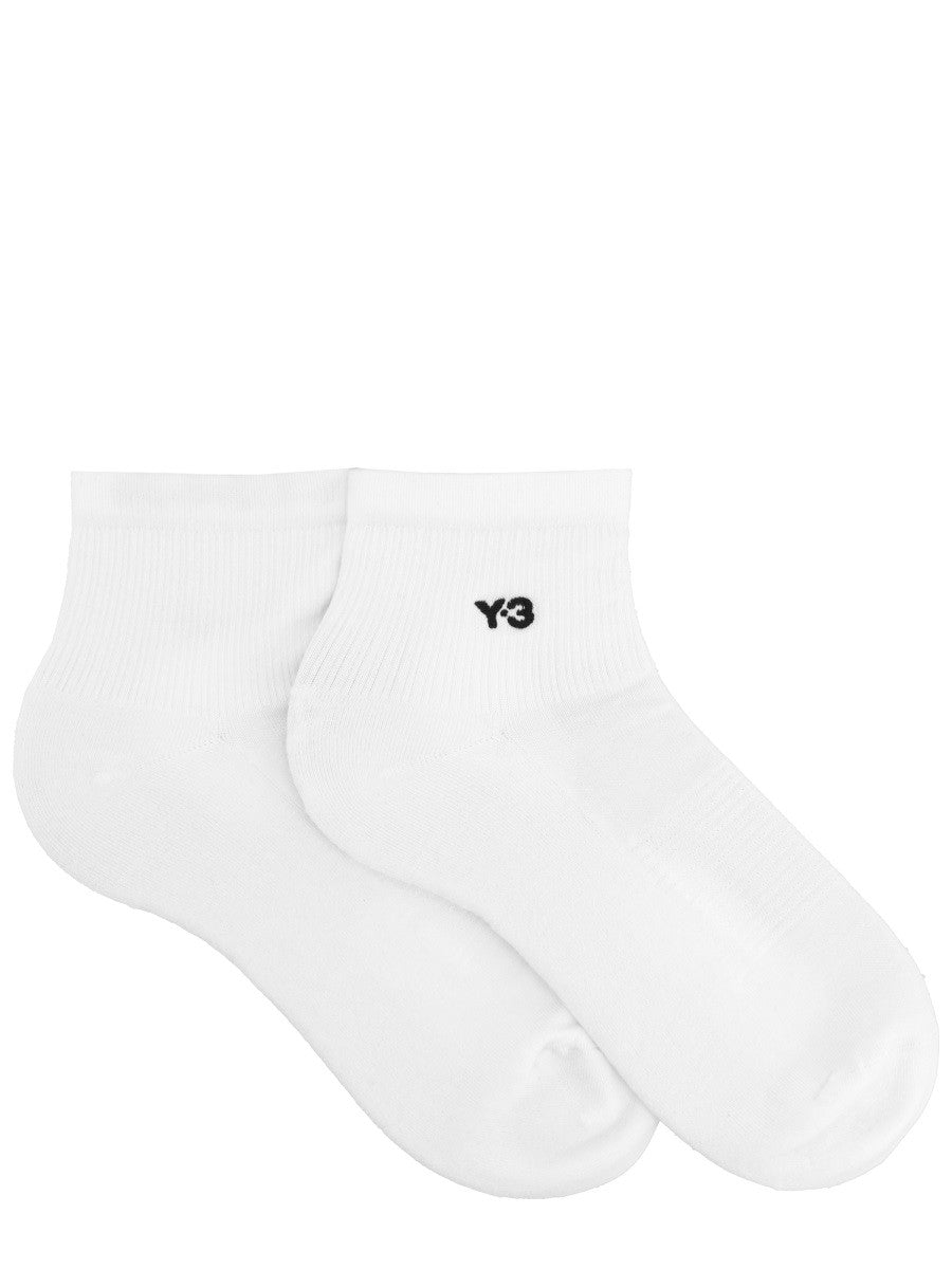 Y - 3 - Unisex - White - Socks