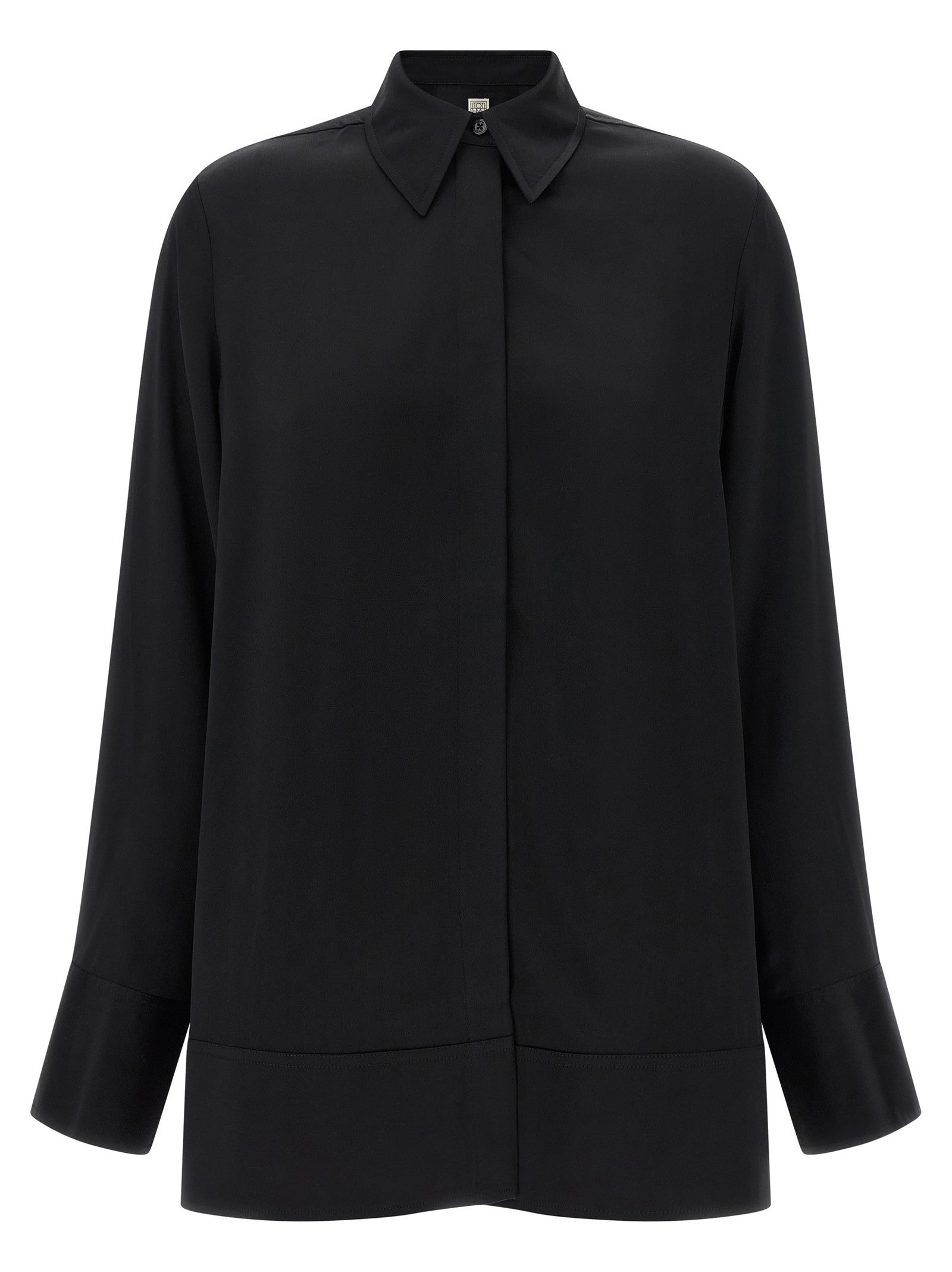 TOTEME - nan - Black - Shirt