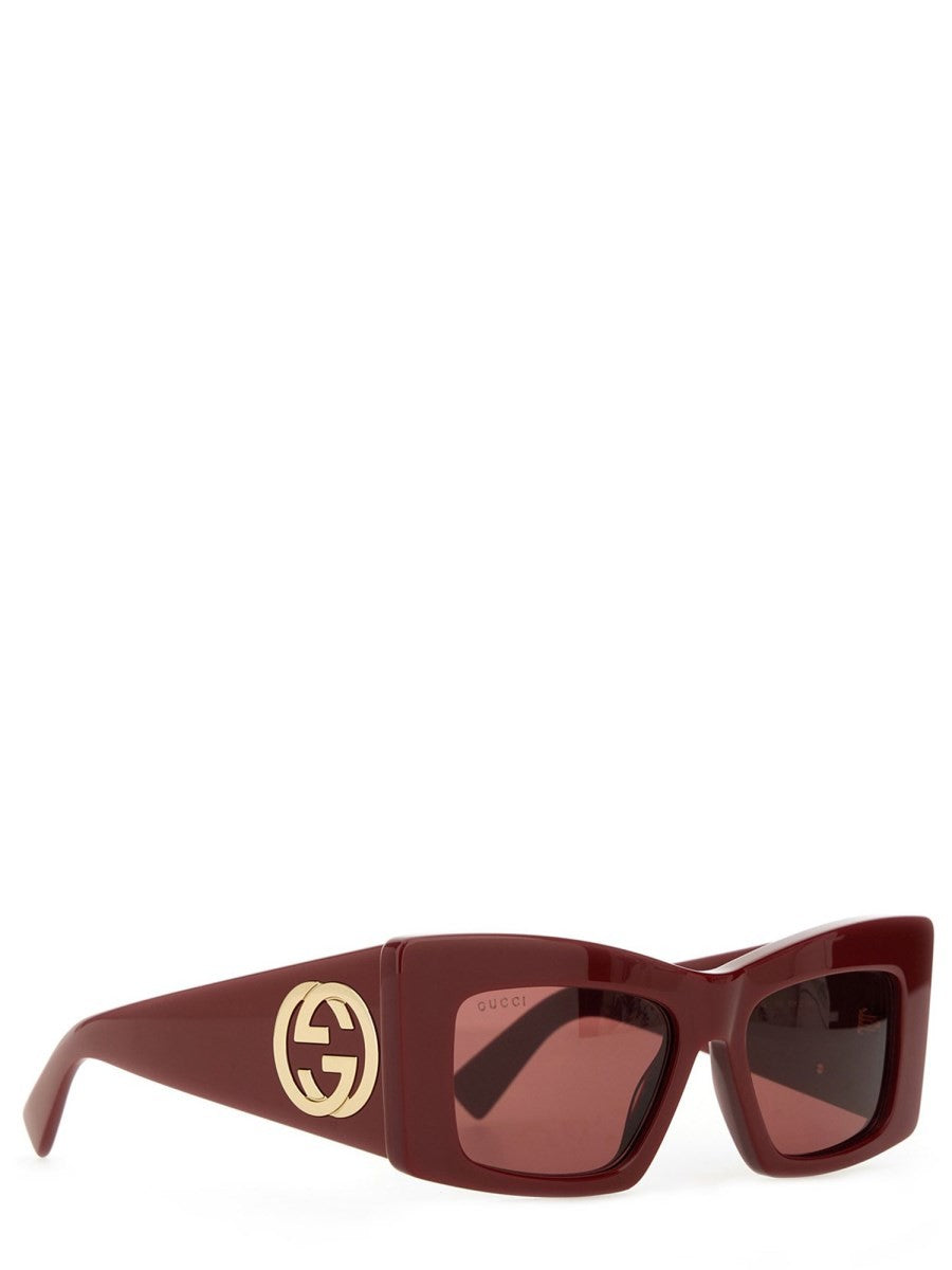 Gucci - Woman - Red - Sunglasses