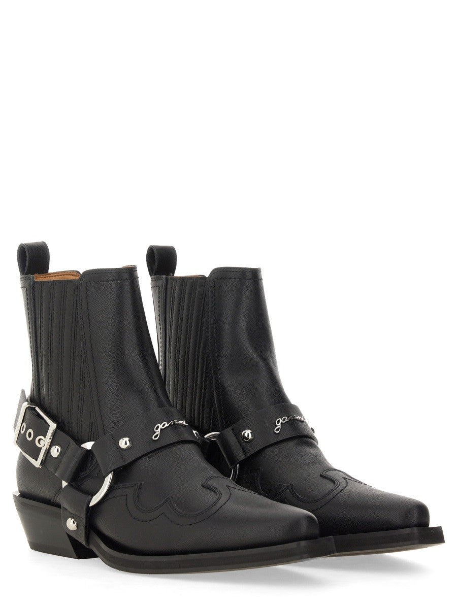GANNI - Woman - Black - Boot