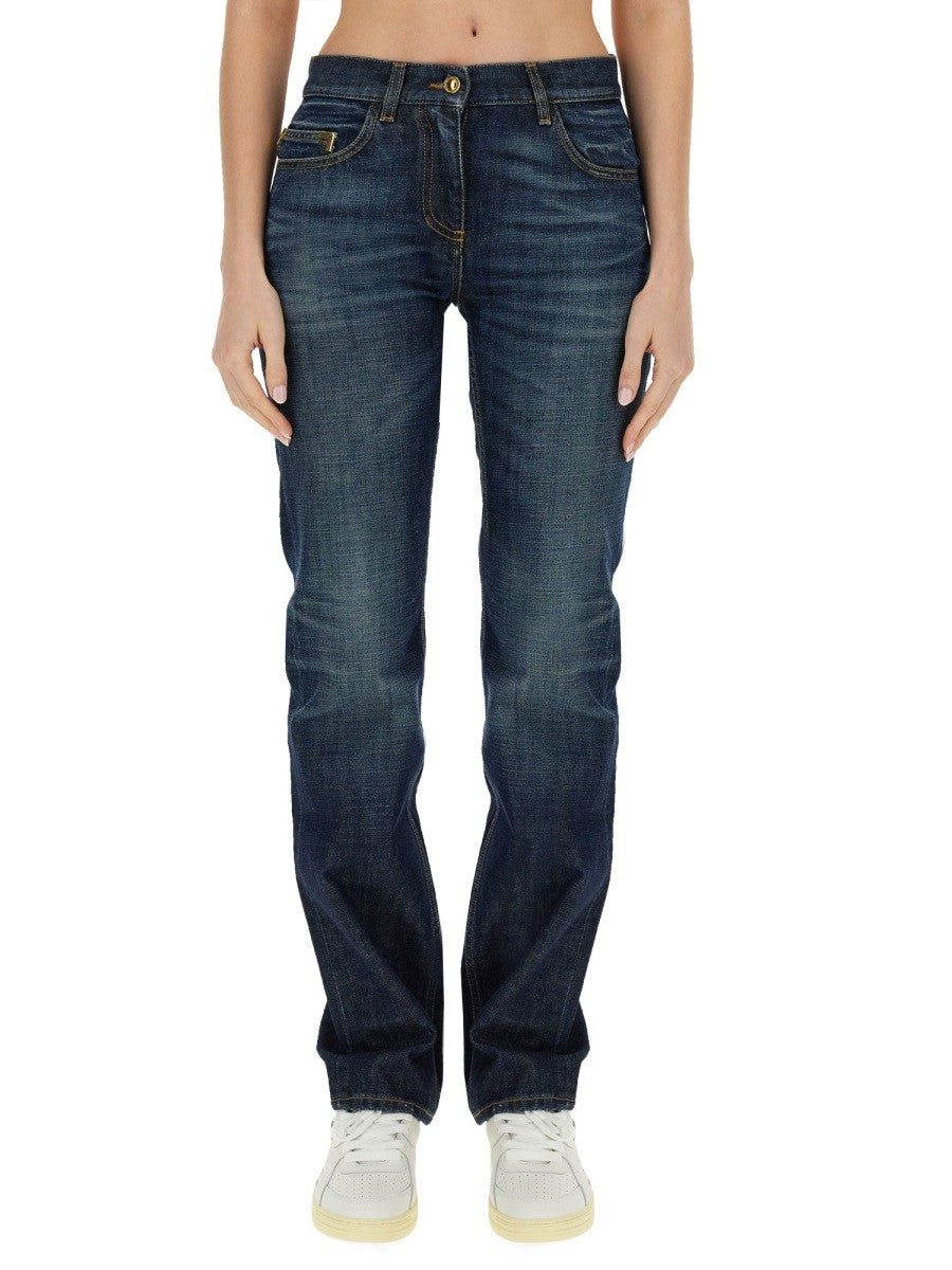 Palm Angels - Woman - Blue - Jeans