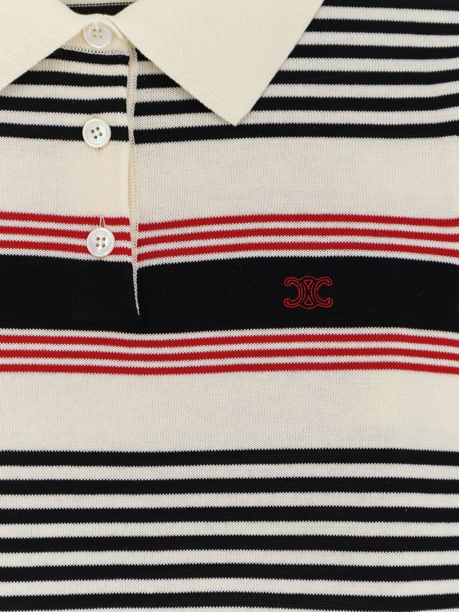 Celine - Woman - White - Polo Shirt