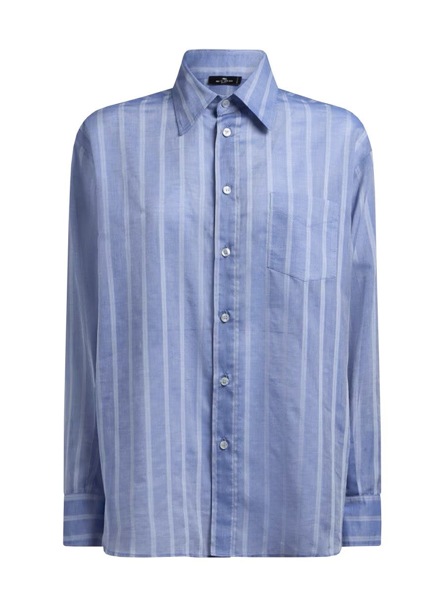 Etro - Woman - Blue - Shirt