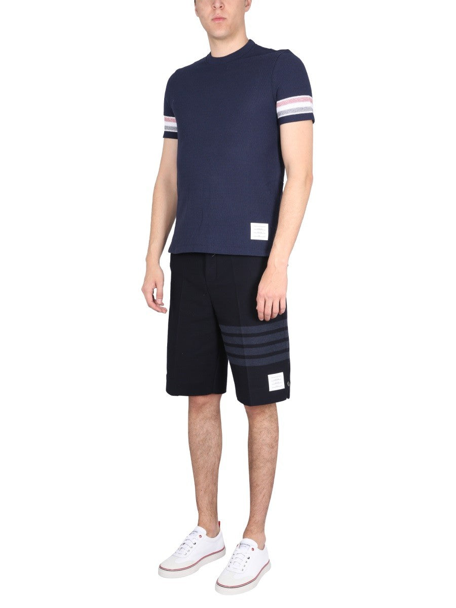 THOM BROWNE - Férfi - Kék - Póló