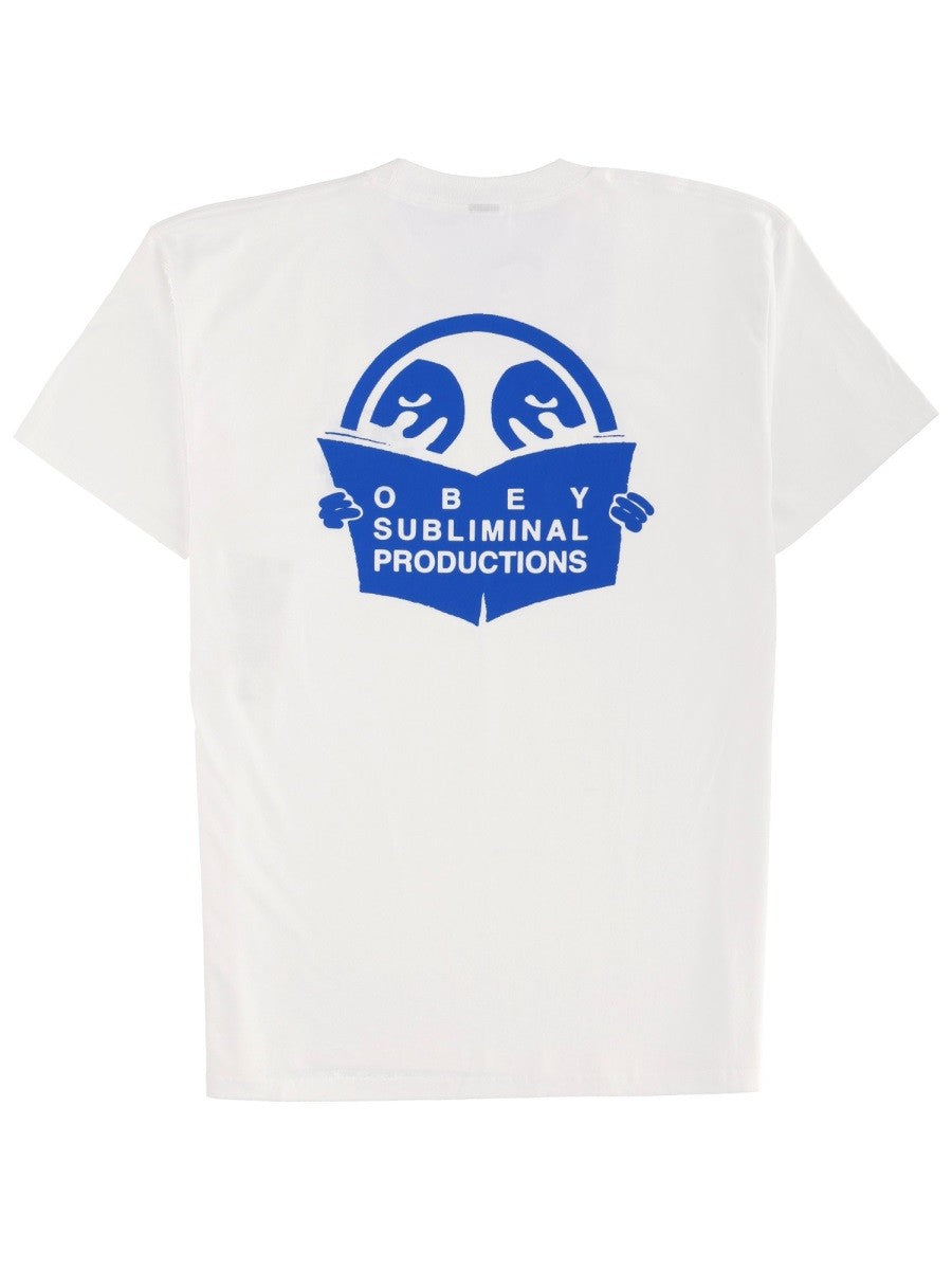 OBEY - Férfi - Fehér - Póló
